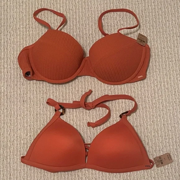 NWT PINK Victoria’s Secret Bikini Tops Size L and XL - Picture 1 of 2